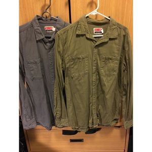 Mens urban outfitters button ups